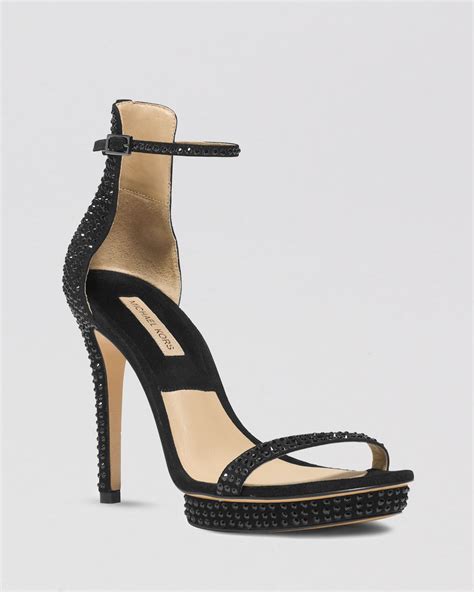 michael kors shoes sandals|Michael Kors high heel sandals.